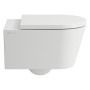 LAUFEN Kartell Wand WC PACK mit Tiefspüler spülrandlos, WC Sitz inkl. Absenkautomatik, EasyFit