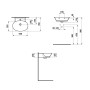 LAUFEN The New Classic Handwaschbecken 50 x 45 cm, mit 1 Hahnloch