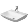 Duravit ME by Starck Waschtisch 55 cm mit 1 Hahnloch durchstochen