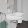Duravit ME by Starck Waschtisch 55 cm mit 1 Hahnloch durchstochen