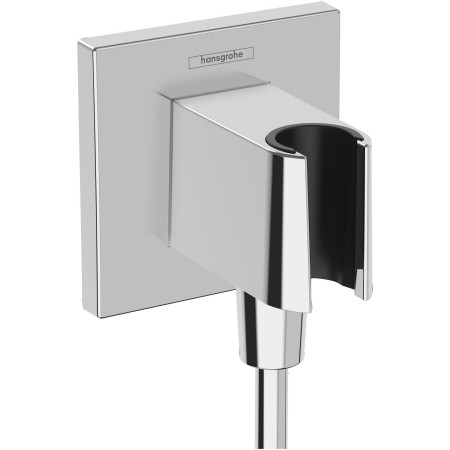 hansgrohe Fixfit E Wandanschluss mit Duschkopfhalterung