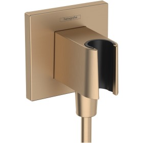 hansgrohe Fixfit E Wandanschluss mit Duschkopfhalterung