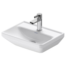 Duravit D-Neo Handwaschbecken 45 cm, mit 1 Hahnloch, ohne Überlauf