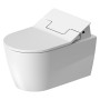 Duravit ME by Starck Wand-WC Rimless mit HygieneFlush für SensoWash