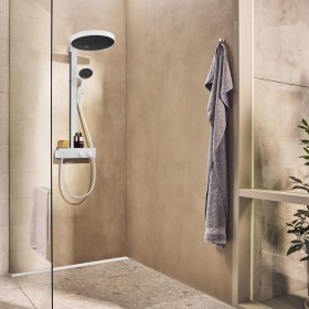 hansgrohe Rainfinity Schowerpipe 360 1jet mit ShowerTablet 350