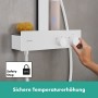 hansgrohe Rainfinity Schowerpipe 360 1jet mit ShowerTablet 350