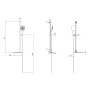 Villeroy & Boch Infinity Showers Duschgarnitur