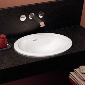 Villeroy & Boch Loop & Friends Einbauwaschbecken oval 57 x 41 cm, mit Überlauf