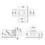 Duravit No. 1 Wand-WC Rimless