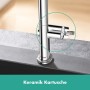 hansgrohe Talis M54 Einhebel-Küchenarmatur 270, Niederdruck, Ausziehauslauf, 1jet