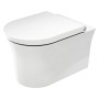 Duravit White Tulip Wand-WC Rimless mit HygieneGlaze