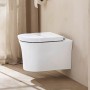 Duravit White Tulip Wand-WC Rimless mit HygieneGlaze