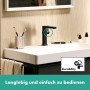 hansgrohe Tecturis E Einhebel-Waschtischarmatur 150 Fine CoolStart wassersparend+ ohne Ablaufgarnitur