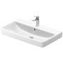 Duravit No. 1 Möbelwaschtisch 80 cm, mit 1 Hahnloch und Überlauf