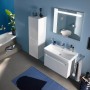 Duravit No. 1 Möbelwaschtisch 80 cm, mit 1 Hahnloch und Überlauf