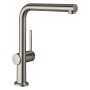 hansgrohe Talis M54 Einhebel-Küchenarmatur 270, Niederdruck, Ausziehauslauf, 1jet