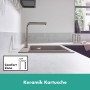 hansgrohe Talis M54 Einhebel-Küchenarmatur 270, Niederdruck, Ausziehauslauf, 1jet