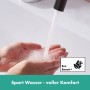 hansgrohe Tecturis S Einhebel-Waschtischarmatur 240 Fine CoolStart wassersparend+ für Aufsatzwaschtische ohne Ablaufgarnitur