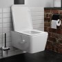 hansgrohe EluPura Q WC-Sitz mit Befestigung oben, SoftCose und Quick Release