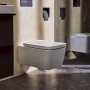 hansgrohe EluPura Q WC-Sitz mit Befestigung oben, SoftCose und Quick Release