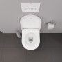 Duravit D-Neo Wand-WC-Set Rimless, Compact-Tiefspüler