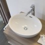 LAUFEN PRO B Waschtischschale mit Überlauf, asymmetrisch