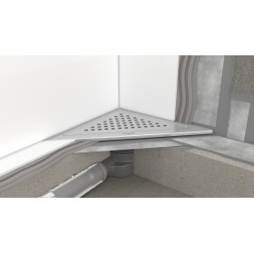 hansgrohe RainDrain Corner Komplettset Punktablauf 240/240