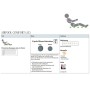 Villeroy & Boch Oberon 2.0 Vorwandbadewanne 180 x 80 cm inklusive Airpool Comfort mit Technik Position 1