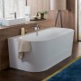 Villeroy & Boch Oberon 2.0 Vorwandbadewanne 180 x 80 cm inklusive Airpool Comfort mit Technik Position 1
