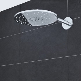 Set doccia a soffione GROHE Rainshower SmartActive 310 con 2 tipi di getto e attacco a parete