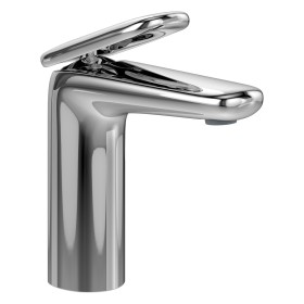 Robinetterie de lavabo monocommande Villeroy & Boch Antao avec bonde Push-Open