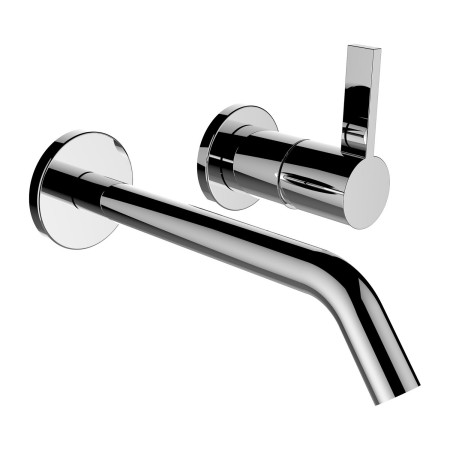 LAUFEN Kartell Einhand-2-Loch-Wandarmatur