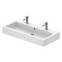 Duravit Vero Waschtisch 100 cm mit 2 Hahnlöchern geschliffen