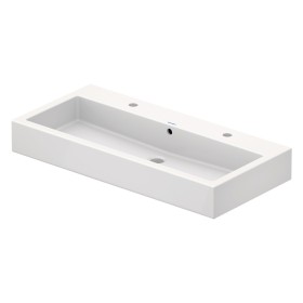 Duravit Vero Waschtisch 100 cm mit 2 Hahnlöchern geschliffen
