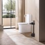 Duravit White Tulip Stand-WC Kombination, spülrandlos