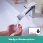 hansgrohe Tecturis E Einhebel-Waschtischarmatur 110 wassersparend+ mit Zugstangen-Ablaufgarnitur