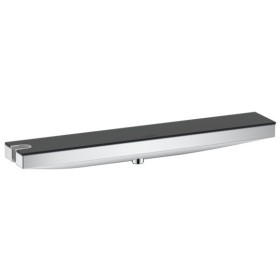 hansgrohe Rainfinity Wandanschluss Porter 500 mit Ablage und Brausehalter links