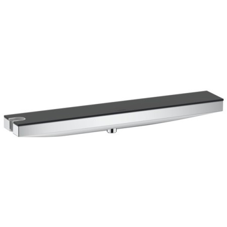 hansgrohe Rainfinity Wandanschluss Porter 500 mit Ablage und Brausehalter links