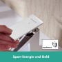 hansgrohe Tecturis E Einhebel-Waschtischarmatur 80 CoolStart wassersparend+ ohne Ablaufgarnitur