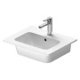 Duravit ME by Starck Möbelwaschtisch 53 cm mit 1 Hahnloch