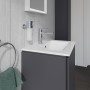 Duravit ME by Starck Möbelwaschtisch 53 cm mit 1 Hahnloch