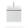 Duravit ME by Starck Möbelwaschtisch 53 cm mit 1 Hahnloch
