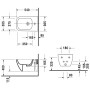 Duravit Happy D.2 Wand-Bidet