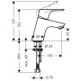 hansgrohe Focus Standventil 70 ohne Ablaufgarnitur