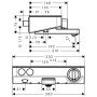 hansgrohe ShowerTablet Select 300 Wannenthermostat