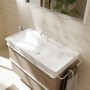 hansgrohe Xelu Q Waschbecken 100 x 48 cm ungeschliffen, mit 1 Hahnloch