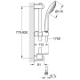 GROHE Euphoria Brausegarnitur Mono