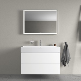 Lavabo mobile Duravit Vero Air con 1 foro per rubinetto 100 x 47 cm, con troppo pieno
