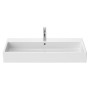 Duravit Vero Air Möbelwaschtisch mit 1 Hahnloch 100 x 47 cm, mit Überlauf