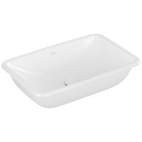 Villeroy & Boch Loop & Friends Unterbauwaschbecken rechteckig 67,5 x 45 cm, mit Überlauf